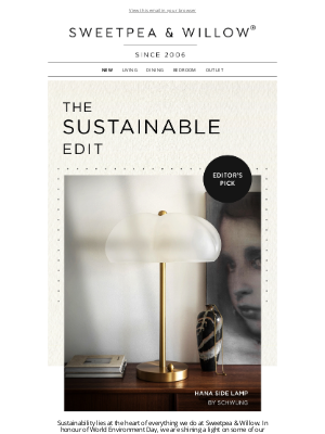 Sweetpea & Willow - It's World Environment Day, Shop Our Sustainability Edit!