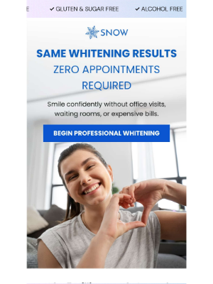 Snow - Why Pay Thousands For Dentist Visits?