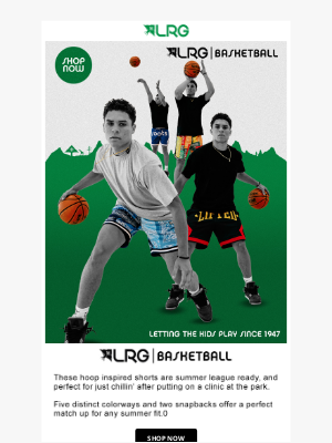 Lifted Research Group - JUST LAUNCHED 🏀 LRG Basketball