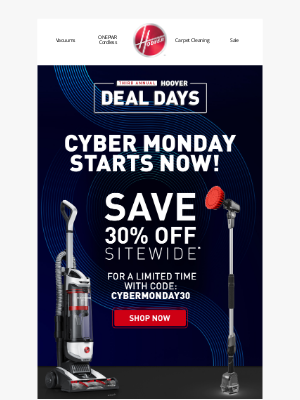 Hoover - DEALS ARE BACK!