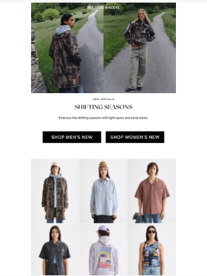 Scotch & Soda - Shifting seasons, shifting style