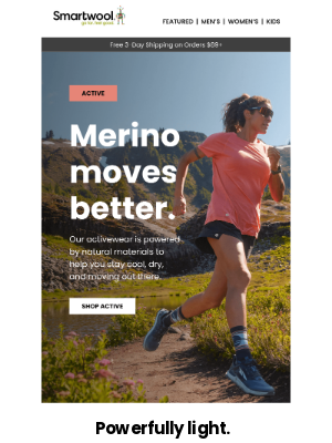 Smartwool - Move to Merino wool. Move better.