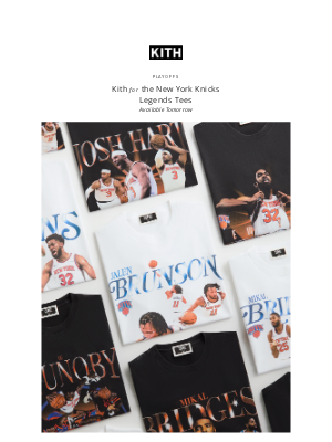 KITH - Kith for the New York Knicks