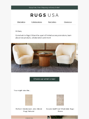 Rugs USA - We Miss You! Come Back Soon ❤️
