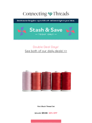 Connecting Threads - Stash & Save!