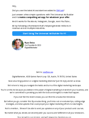 DigitalMarketer - $1 For Converting Ads?