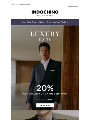 INDOCHINO - The Clock Is Ticking On Luxury