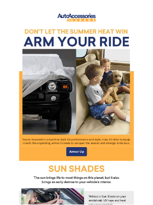 AutoAccessoriesGarage - Is Your Ride Ready For Summer?