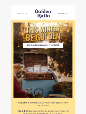 Golden Ratio - Have a GOLDEN Winter ❄️