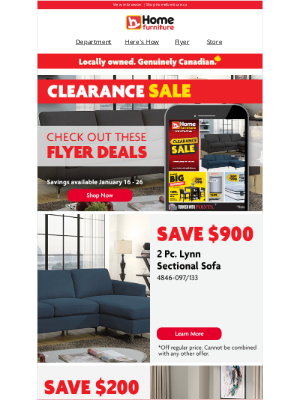 Home Hardware (Canada) - Clearance Sale