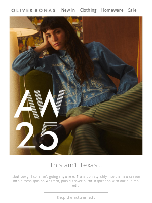Oliver Bonas - New season fashion | How to wear Western