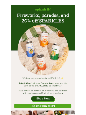 Spindrift - Celebrate the 4th with 20% Off! 🎆