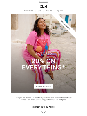 Zizzi Fashion - Only 4 hours left, linda