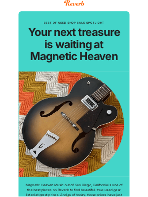 Reverb - Rare Ricks, vintage Vistalites & more great deals
