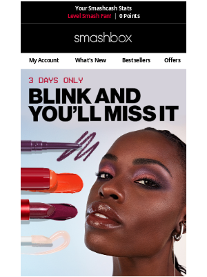 Smashbox Cosmetics USA - Up to 50% off iconic cult favorites!