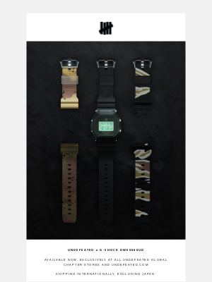 Undefeated - UNDEFEATED x G-SHOCK DWE5600UD