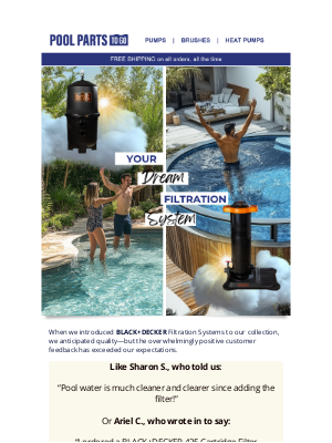 Pool Parts To Go - Your Pool Just Found Its Match (and Our Customers Agree)