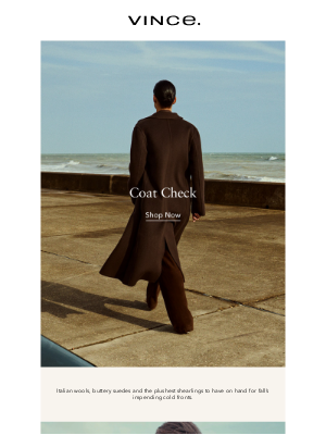 Vince - New Fall Outerwear Is Here