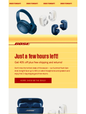 Bose - These earbuds are just $199, but not for long!