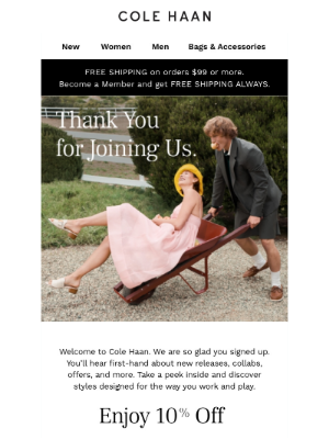 Cole Haan - Welcome to Cole Haan!