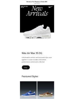Nike - Just in: New styles curated for you