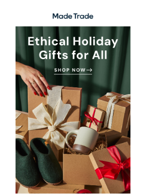 Made Trade - Our Top Ethical Gifts of 2024