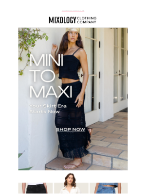Mixology Clothing Co - Skirts That Move With You