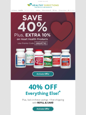 Julian Whitaker, MD - 💖 Heart Products on SALE—40% + EXTRA 10% OFF 💖