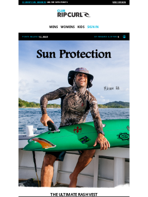 Rip Curl - The Ultimate Rash Vest