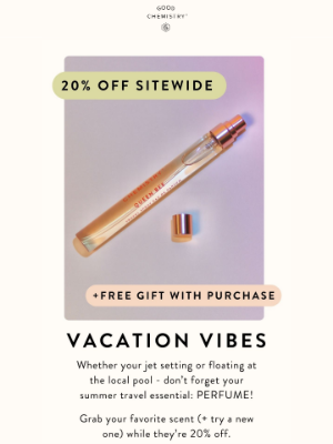 Good Chemistry - 20% Off 😎 Travel Essentials