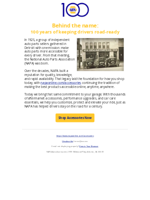 NAPA AUTO PARTS - Built On Legacy. Driven By Innovation
