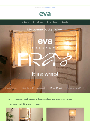 Eva (Australia) - Fray’s Best Moments + What’s Next