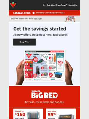 Canadian Tire (Canada) - Flyer preview: Your weekly scoop is in 😉