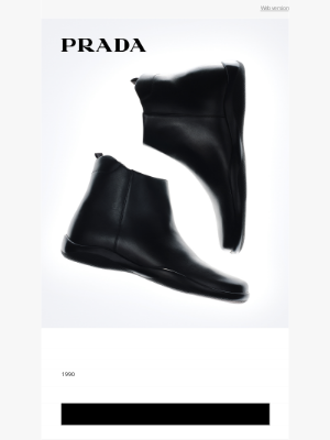 Prada (Japan) - アーカイブから：トブラックシューズ