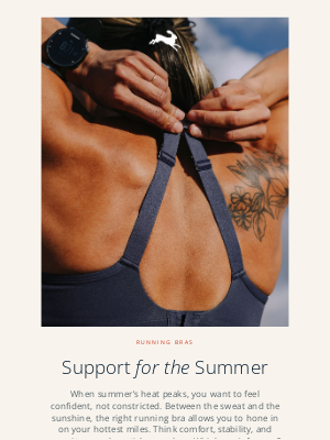 Tracksmith - Summer Stability: Your Perfect Running Bra