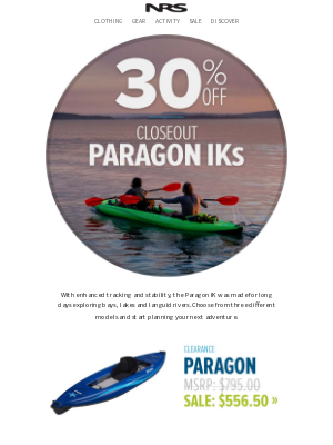 NRS - Paragon IKs: Save 30% NOW!
