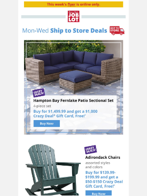 Ocean State Job Lot - Refresh your outdoor space before spring!