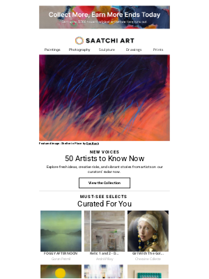 Saatchi Art - Clock’s Ticking to Collect and Earn Rewards