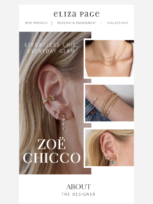 Eliza Page - Chic Summer Jewelry By Zoe Chicco ☀️