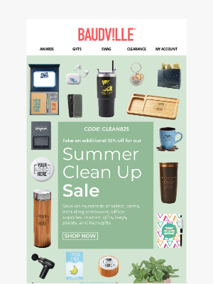 Baudville - Celebrate Summer's End with Big Savings!