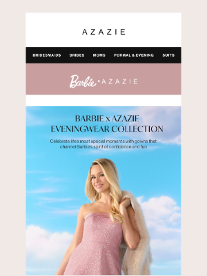 AZAZIE - Did you hear? Barbie for Atelier JUST LAUNCHED 💗
