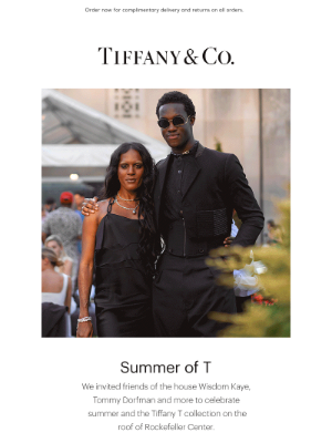 Tiffany & Co. - The Hottest Invite This Summer Begins with T