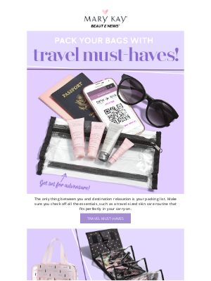 Mary Kay - Adventure is calling, and you must go. ✈️