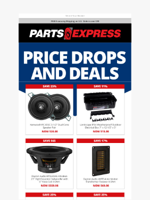 Parts Express - Exclusive Deals Just for You!