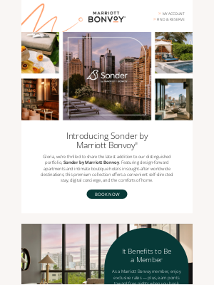 Starwood Hotels & Resorts Worldwide - Introducing Sonder by Marriott Bonvoy — A New Way to Stay!