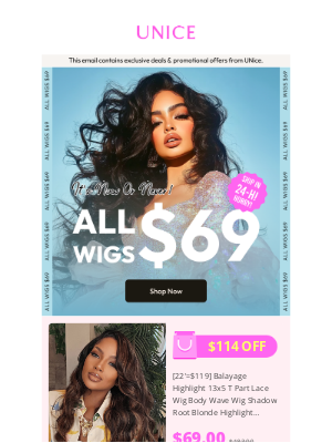 UNice - $69 Wig That Looks Like a Salon Cut (But Way Easier)