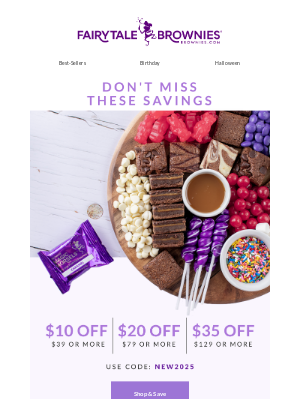 Fairytale Brownies - Claim your offer today!