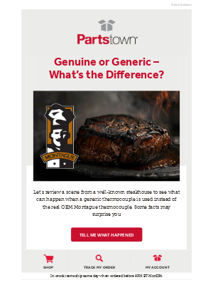 Parts Town - Real OEM Parts: The Meat and Potatoes of the Montague Oven