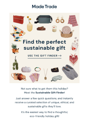 Made Trade - The Gift Finder is LIVE! 🌿 🎁 🕵️