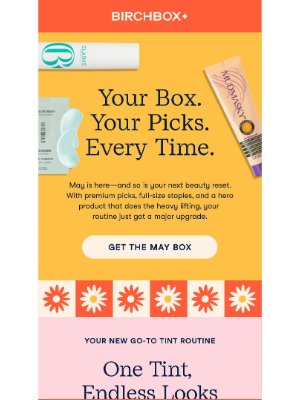Birchbox(United Kingdom) - The Wait Is Over — May’s Box Is Finally Here! 🌷